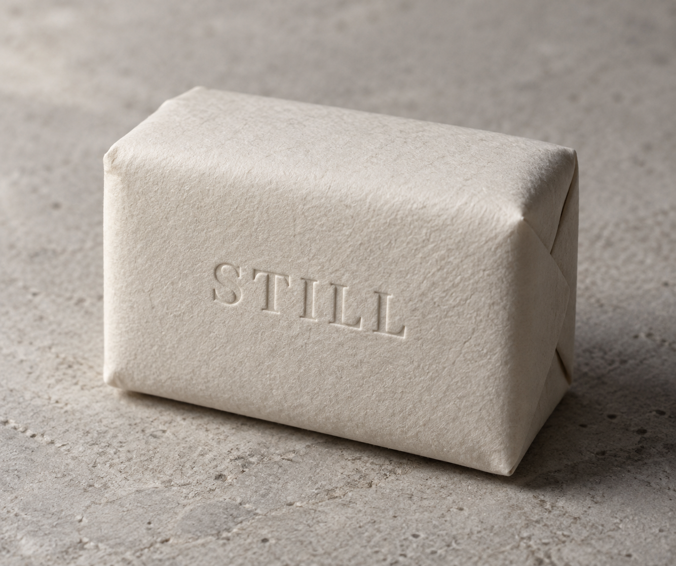 미색 종이에 눌린 STILL